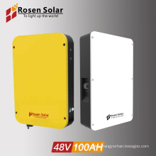Rosen Lithium Ion  48v 100ah 150ah 200ah battery solar lithium  batteries with bms Bank battery solar kit 10000w